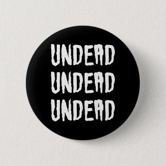 Niet-dode, niet-dode Gothic Batcave Deathrock Ronde Button 5,7 Cm