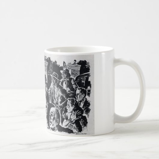 Niet-dode opkomst koffiemok (Rechts)