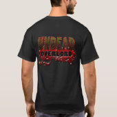 Niet-dode Overlord - Donkere Overlord T-Shirt (Achterkant)