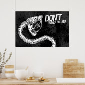 Niet doen. (Leer op mij) Poster (Keuken)