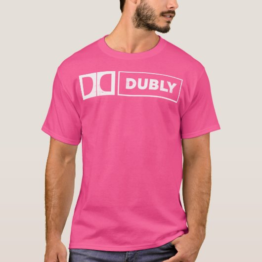 Niet Dolby Worn Look T-shirt (Voorkant)