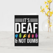 Niet dom kaart (Gele Bloem)