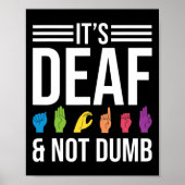 Niet dom poster (Voorkant)