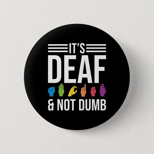 Niet dom ronde button 5,7 cm (Voorkant)