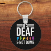 Niet dom sleutelhanger (Voorkant)