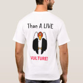 Niet dood...Gewoon slapen. T-shirt (Achterkant)