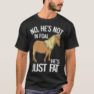 Niet Drachtig Alleen Vet Haflinger Paard 1 T-shirt