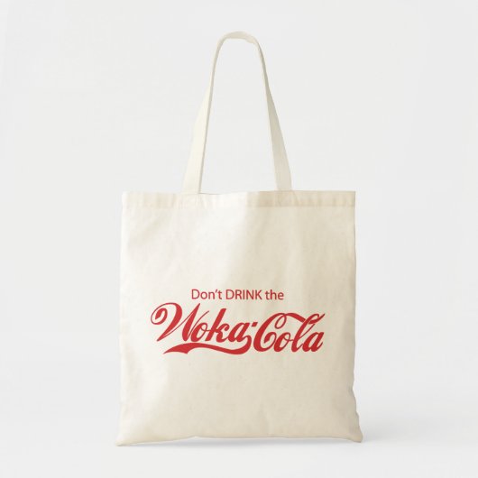Niet-Drink-De-WokaCola Tote Bag (Voorkant)