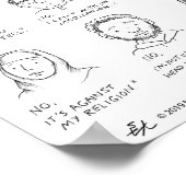 Niet Drink Poster (Hoek)