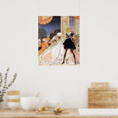 Niet drinken! Art Nouveau door Kay Nielsen Poster (Keuken)