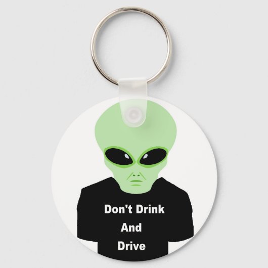 Niet Drinken en rijden Sleutelhanger (Voorkant)