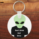Niet Drinken en rijden Sleutelhanger (Voorkant)