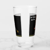 Niet Drinken en vliegen glas tumbler (Links)