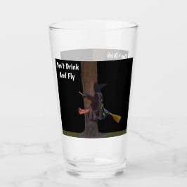 Niet Drinken en vliegen glas tumbler