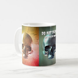 Niet Drinken! Mijn speciale brouwsel. Schedelillus Koffiemok