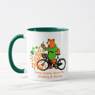 Niet Drinken & rijden St. Patrick's Day Iers Beer Mok