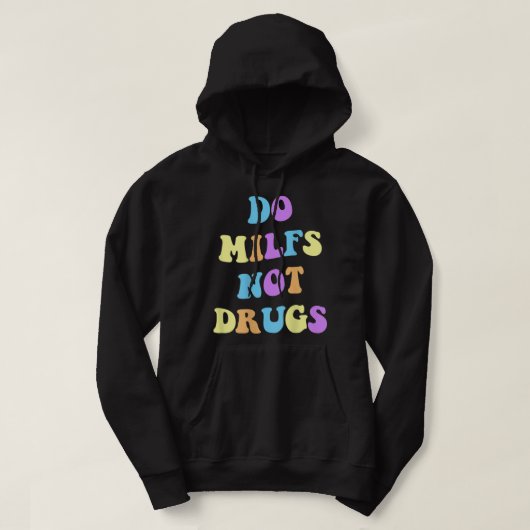 NIET-DRUGS HOODIE (Design voorkant)