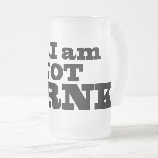 Niet Durnk. Fritglas Matglas Bierpul (Voorkant rechts)