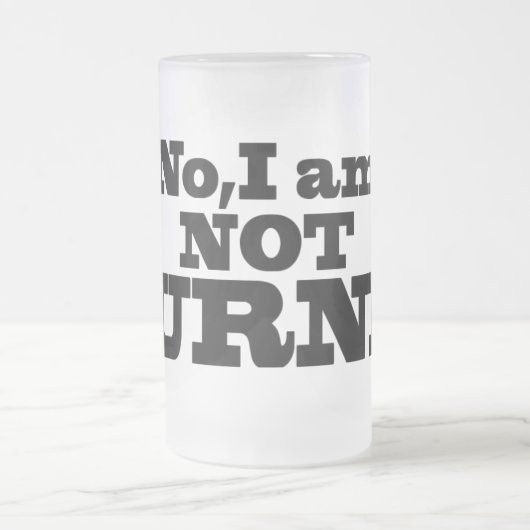 Niet Durnk. Fritglas Matglas Bierpul (Center)