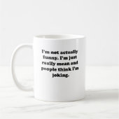 Niet echt grappig koffiemok (Links)