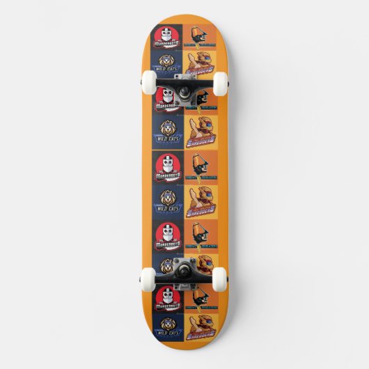NIET ECHTE LOGO'S PERSOONLIJK SKATEBOARD (Voorkant)