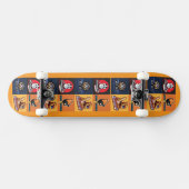 NIET ECHTE LOGO'S PERSOONLIJK SKATEBOARD (Horizontaal)