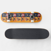 NIET ECHTE LOGO'S PERSOONLIJK SKATEBOARD (Horizontaal)