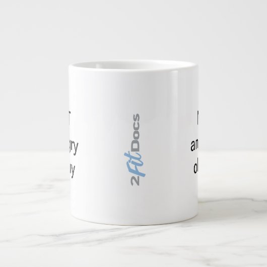 NIET een boze oude Mok (20oz) (Voorkant)