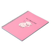 Niet Een Fan Van Bacon Notitieboek (Linkerzijde)