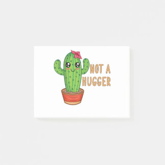 Niet een hugger Cactus Free Hug Post-it® Notes