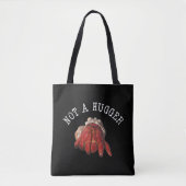 Niet een hugger Funny Hermit Crab Tote Bag (Voorkant)