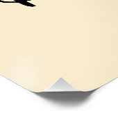 Niet een knuffelaar Alleen een stekelige bloem Sch Perfect Poster (Hoek)