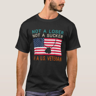 Niet een Loser Sucker Ik ben een US Veteran Biden  T-shirt