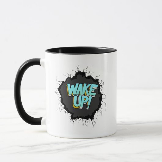 Niet een Morning Person Mok-Funny Wake-Up Gift Tsh Mok (Links)