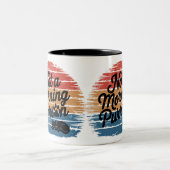 Niet een Morning Purrson Funny Cat Mok (Center)