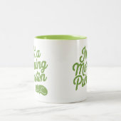 Niet een Morning Purrson Funny Cat Mok (Center)