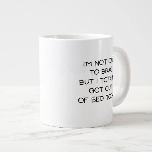 Niet één om op te hangen grote koffiekop (Voorkant rechts)