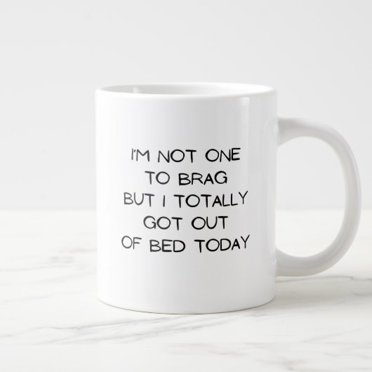 Niet één om op te hangen grote koffiekop (Rechts)