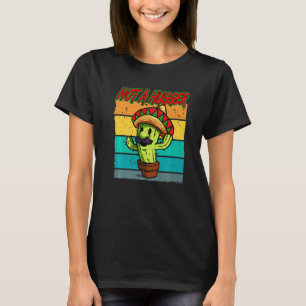 Niet een schimmeldodende Cactus Sarcastic T-shirt
