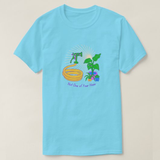 Niet één van uw slangen t-shirt (Design voorkant)