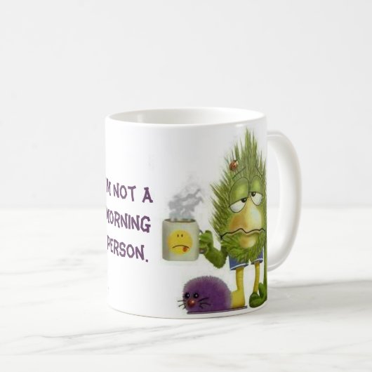 Niet een Vroege vogel - Mok (Voorkant rechts)