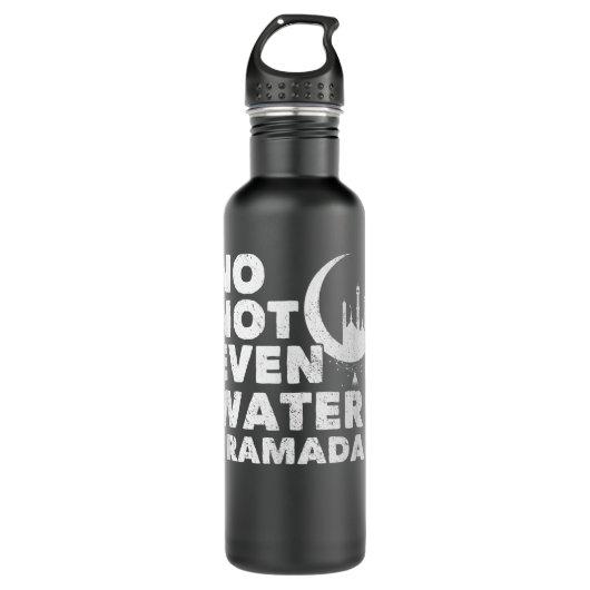 Niet eens een moslimmoslim met waterkraam waterfles  (Voorkant)