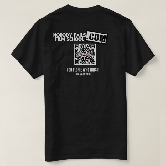 Niet Eens Je Moeder T-Shirt | NFFS (Design achterkant)