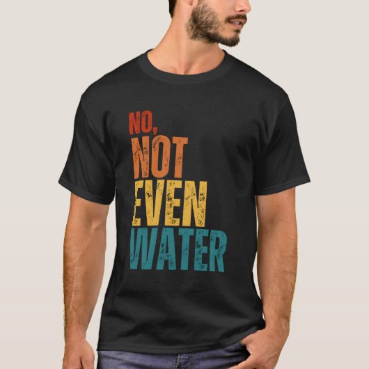 Niet eens water Ramadan Kareem Mubarak T-shirt (Voorkant)