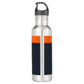 Niet eenzaam grappig personage (Sinaasappel) Waterfles (Achterkant)