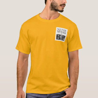 Niet elk bericht heeft een antwoord nodig Sarcasme T-shirt