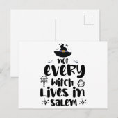 Niet elke getuige woont in Salem Briefkaart (Voorkant / Achterkant)