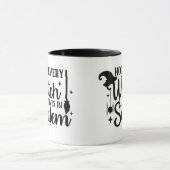 Niet elke getuige woont in Salem Halloween Mok (Midden)