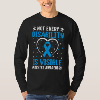 Niet elke handicap is zichtbaar In november dragen T-shirt