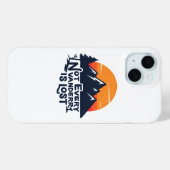 Niet elke zwerver is een verloren telefoonhoesje Case-Mate iPhone case (Achterkant (horizontaal))